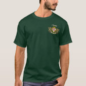 Clarke Ierse Schild & Griffins Gepersonaliseerd T-shirt (Voorkant)