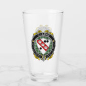 Clarke Irish Beer Glass Glas (Achterkant)