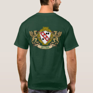 Clarke Irish Shield & Griffins Personalized T-shirt