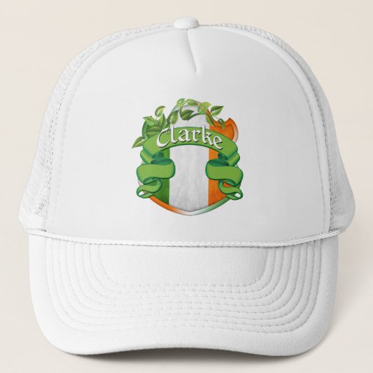 Clarke Irish Shield Trucker Pet (Voorkant)