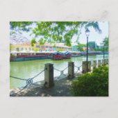 Clarke Quay riverside Singapore briefkaart (Voorkant)