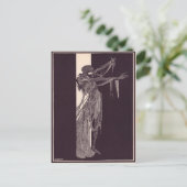 Clarke's Edgar Allan Poe Illustraties Briefkaart (Staand voorkant)