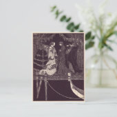 Clarke's Edgar Allan Poe Illustraties Briefkaart (Staand voorkant)