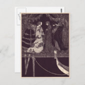 Clarke's Edgar Allan Poe Illustraties Briefkaart (Voorkant / Achterkant)