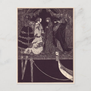 Clarke's Edgar Allan Poe Illustraties Briefkaart