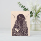 Clarke's Edgar Allan Poe Illustraties Briefkaart (Staand voorkant)