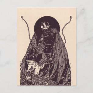 Clarke's Edgar Allan Poe Illustraties Briefkaart