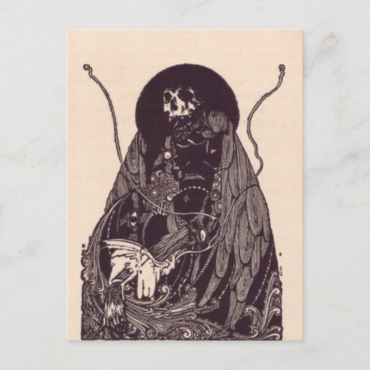 Clarke's Edgar Allan Poe Illustraties Briefkaart (Voorkant)