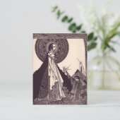 Clarke's Edgar Allan Poe Illustraties Briefkaart (Staand voorkant)