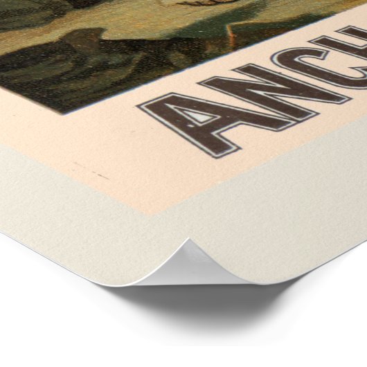 Clarks Anchor Sewing Cotton  Advertisement Poster (Hoek)