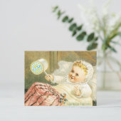 Clarks Baby met debiet Briefkaart (Staand voorkant)