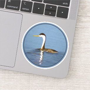 Clark's Fuut Schilderij - Originele Wilde Vogel Ku Sticker
