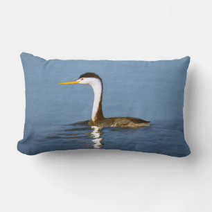 Clark's Grebe Painting - Oorspronkelijke vogelkuns Kussen