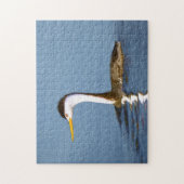 Clark's Grebe Painting - Oorspronkelijke vogelkuns Legpuzzel (Verticaal)