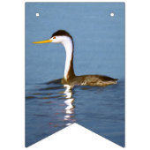 Clark's Grebe Painting - Oorspronkelijke vogelkuns Vlaggetjes (Tweede vlag)