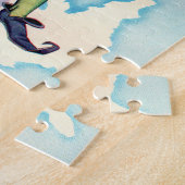 Clark's kauwgomelf uit de jaren 1940 legpuzzel (Zijkant)