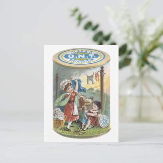 Clarks ONT Spool Cotton Briefkaart (Staand voorkant)