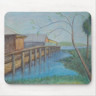 CLARK'S OUDE FLORIDA FISH CAMP Mousepad Muismat