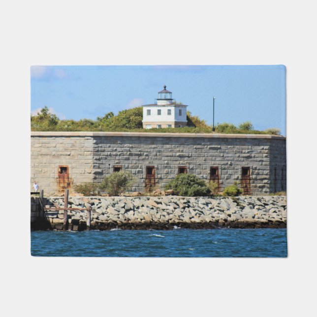 Clark's Point Lighthouse, Massachusetts door Mat (Voorkant)