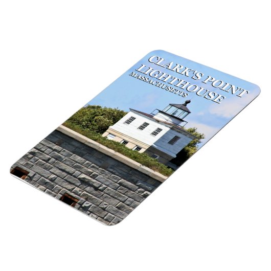 Clark's Point Lighthouse Massachusetts FlexiMagnet Magneet (Linkerzijde)