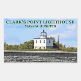 Clark's Point Lighthouse, Massachusetts Stickers