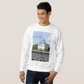 Clark's Point Lighthouse, Massachusetts Sweatshirt (Voorkant volledig)