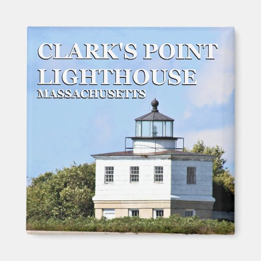 Clark's vuurtoren, Massachusetts Magnet (Voorkant)