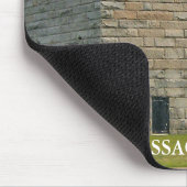 Clark's vuurtoren, Massachusetts Mousepad Muismat (Hoek)