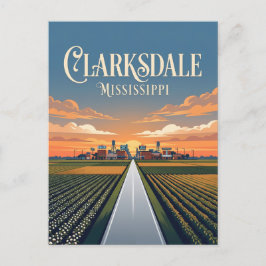 Clarksdale Mississippi Briefkaart