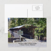 Clarkson Covered Bridge Alabama  Briefkaart (Voorkant / Achterkant)