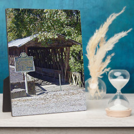 Clarkson Covered Bridge Alabama Fotoplaat