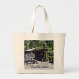 Clarkson Covered Bridge Alabama Grote Tote Bag
