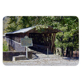 Clarkson Covered Bridge Alabama Magneet