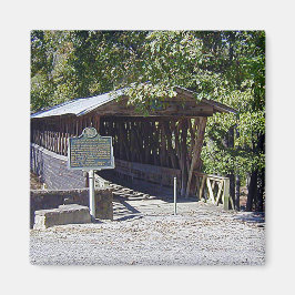 Clarkson Covered Bridge Alabama Magneet