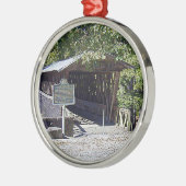 Clarkson Covered Bridge Alabama Metalen Ornament (Links)