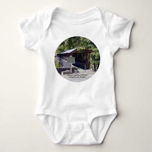 Clarkson Covered Bridge Alabama Romper (Voorkant)