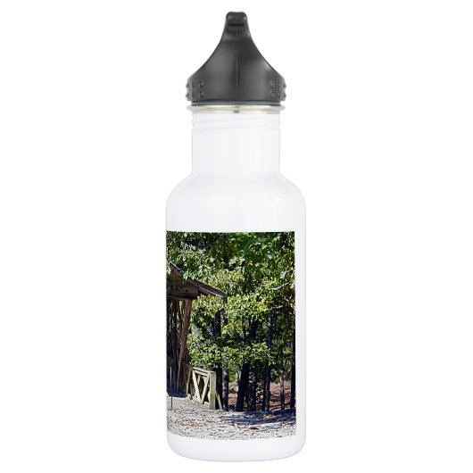 Clarkson Covered Bridge Alabama Waterfles (Rechts)