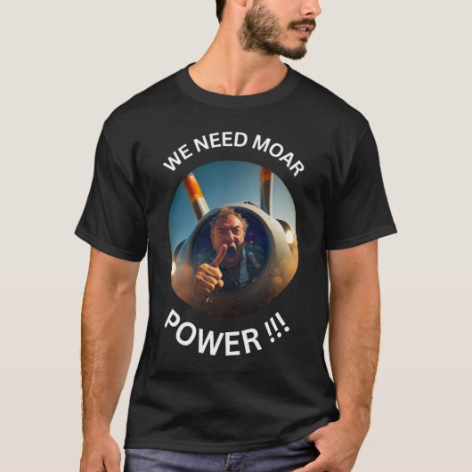 Clarkson - Moar Power T-shirt (Voorkant)