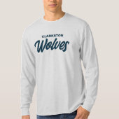 Clarkston High School bedrukt T-shirt (Voorkant)