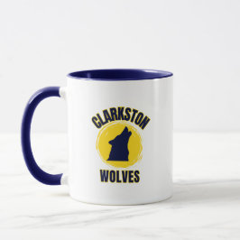 Clarkston High School Michigan Coffee Mug Mok