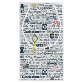 Clarkston Michigan Gift Bag Klein Cadeauzakje