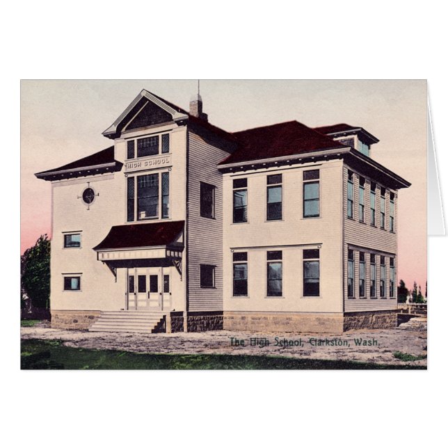 Clarkston Washington High School (Voorkant Horizontaal)