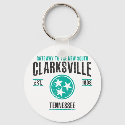 Clarksville Sleutelhanger (Voorkant)