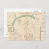 Clarksville, Tenn, Dalton, Ga Briefkaart (Voorkant / Achterkant)