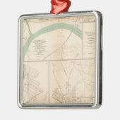 Clarksville, Tenn, Dalton, Ga Metalen Ornament (Links)