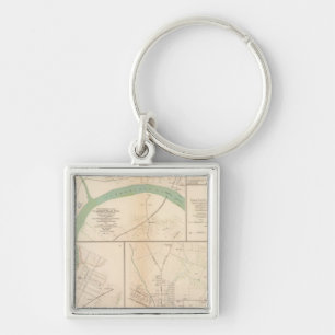 Clarksville, Tenn, Dalton, Ga Sleutelhanger