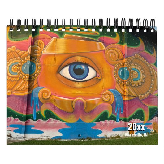 Clarksville Urban Art Kalender (Hoes)