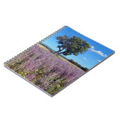 Clary sage field in Frankrijk Notitieboek (Linkerzijde)