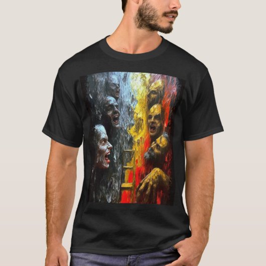 Clash of Souls schilderen T-shirt (Voorkant)