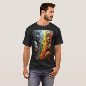 Clash of Souls schilderen T-shirt (Voorkant volledig)